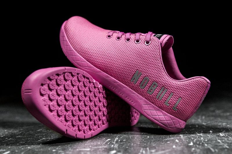 Light / Pink Nobull Bright Pink Men's Trainers | CA N1325W